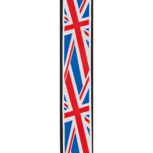 D'addario Planet Waves Union Jack Woven Strap - Poppa's Music