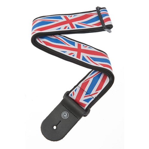 D'addario Planet Waves Union Jack Woven Strap - Poppa's Music