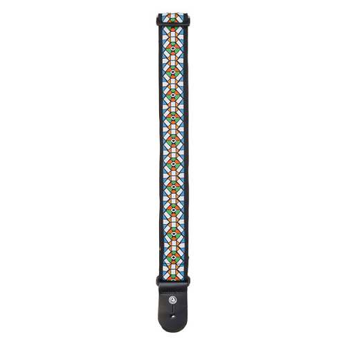 D'addario Planet Waves Stained Glass Woven Guitar Strap - Poppa's Music