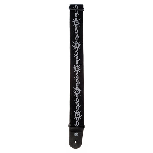 D'addario Planet Waves Barbed Wire Woven Guitar Strap - Poppa's Music