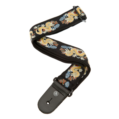 D'addario Planet Waves Dragon Woven Guitar Strap - Poppa's Music