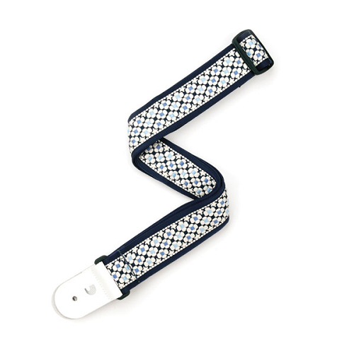 D'addario Planet Waves Indie Flower Jacquard Guitar Strap - Poppa's Music