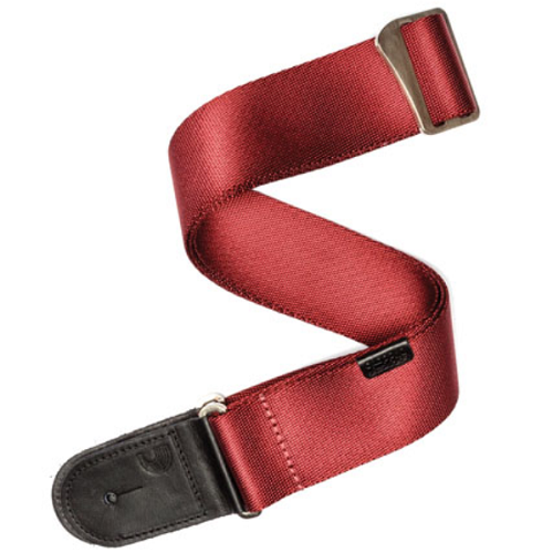 D'addario Planet Waves by D'addario Premium Woven Red Strap - Poppa's Music