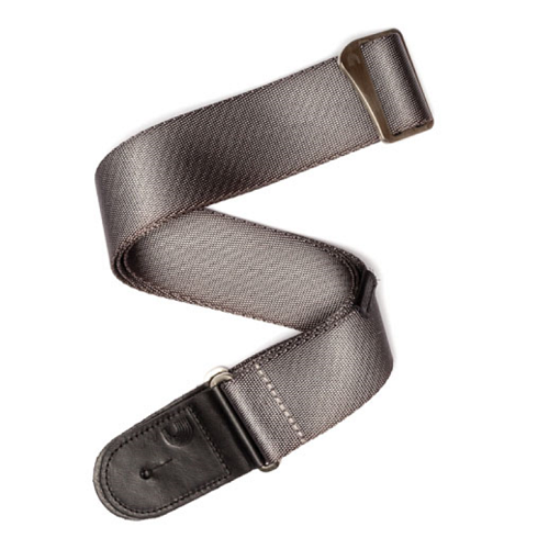 D'addario Planet Waves by D'addario Premium Woven Silver Strap - Poppa's Music