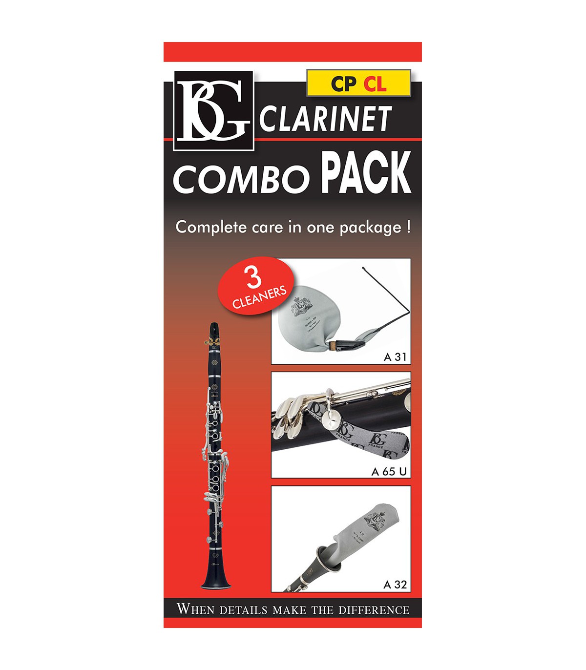 Bg France discovery combo pack Bb clarinet - CPCL - Poppa's Music