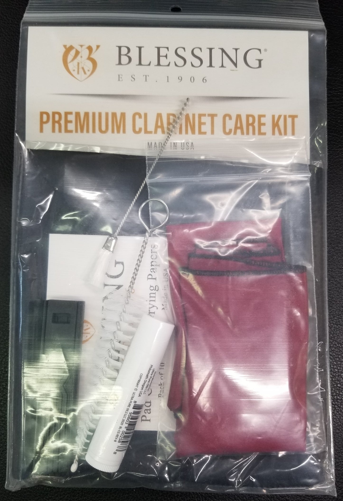 Blessing Premium Maintenance Kit - Clarinet - Premium Clarinet Maintenance Kit from Blessing - Just $28.95! Shop now at Poppa's Music