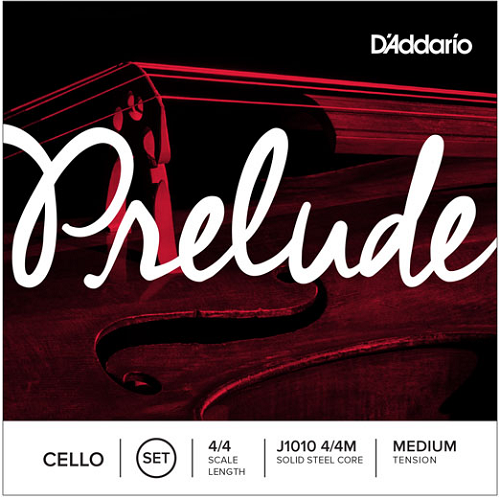 D'addario Prelude Cello String SET, Medium Tension - Poppa's Music