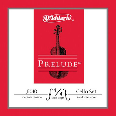 D'addario Prelude Cello String SET, Medium Tension - Poppa's Music