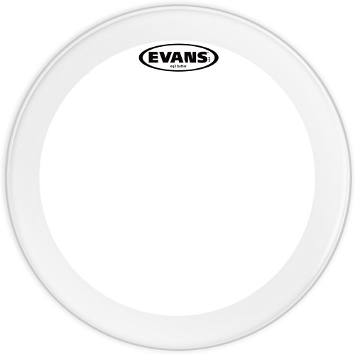 Evans EQ3 Clear Bass Drum Head - 22 - Poppa's Music