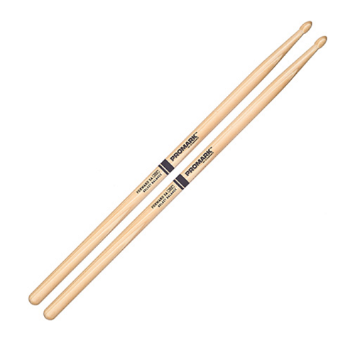 Promark Forward 5A .550" Hickory Tear Drop Wood Tip Drum Set Sticks - Poppa's Music