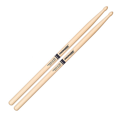 Promark Forward 5B .595" Hickory Tear Drop Wood Tip Drum Set Sticks - Poppa's Music