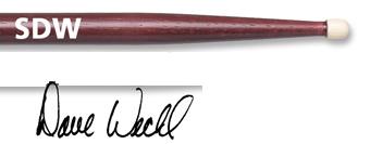 Vic Firth Dave Weckl Drumstick Wooden Tip - SDW - Poppa's Music