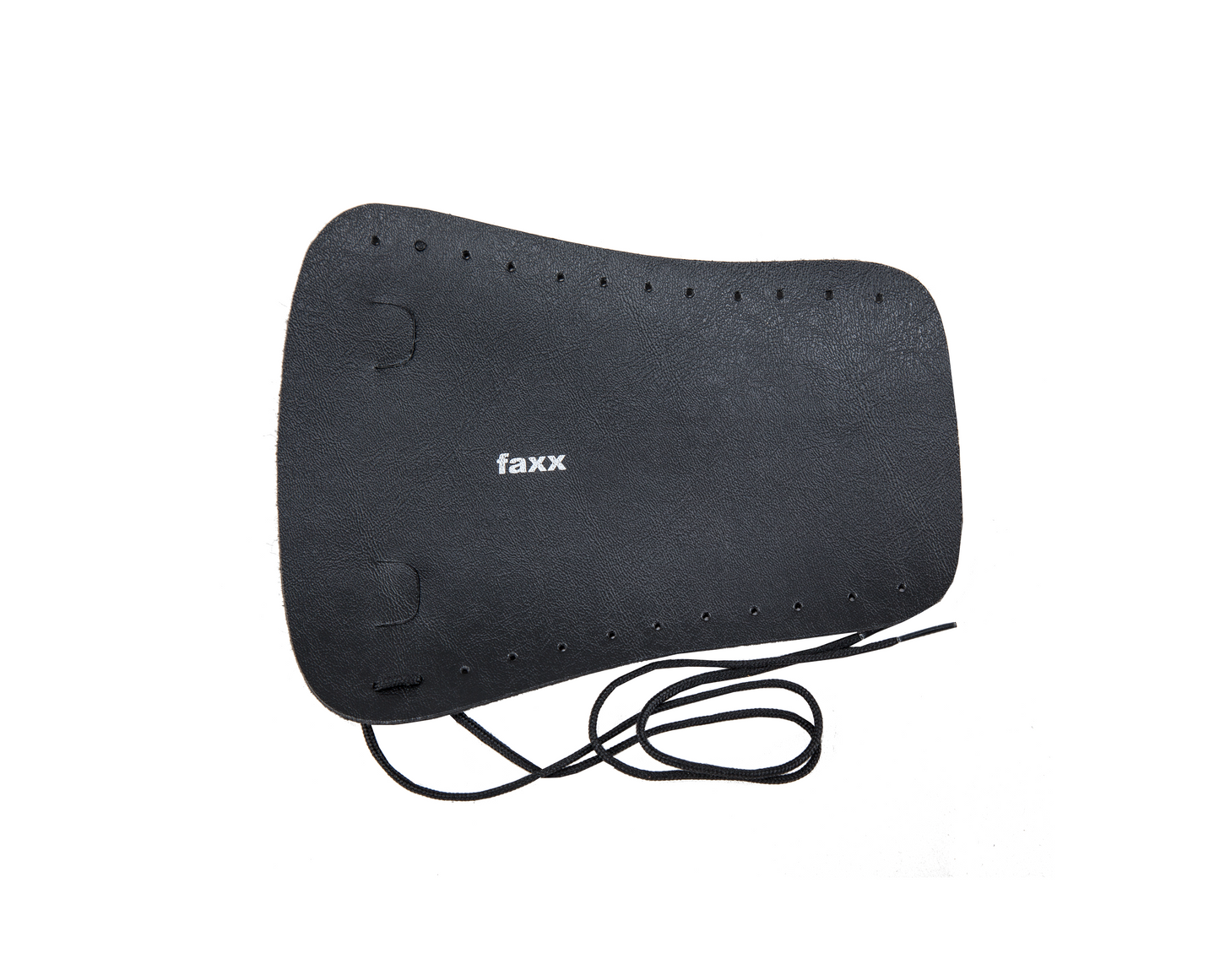 Faxx French Horn Hand Guard, Black Leather with Laces - Poppa's Music