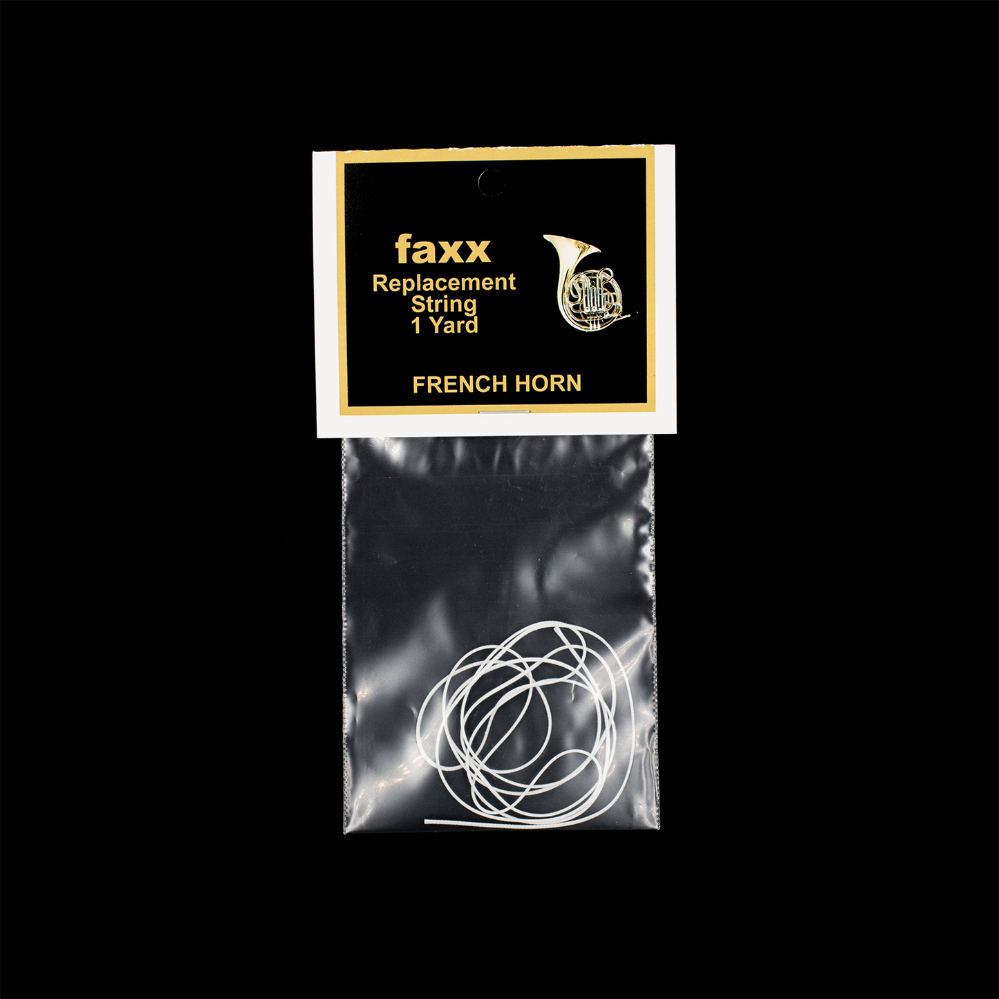 Faxx French Horn Rotor String 36″ White - Poppa's Music