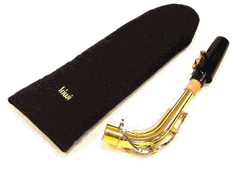 Kiwi New York Style Mouthpiece & Neck Pack for Tenor Sax - Black - Poppa's Music