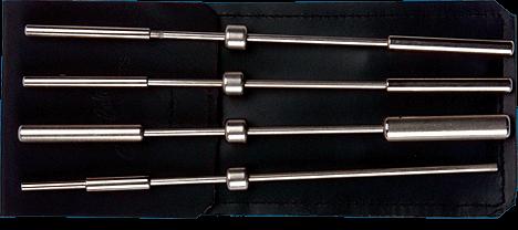 Mike Balter 4 Piece Triangle Beater Set with Carrying Case - Mbtb - Poppa's Music