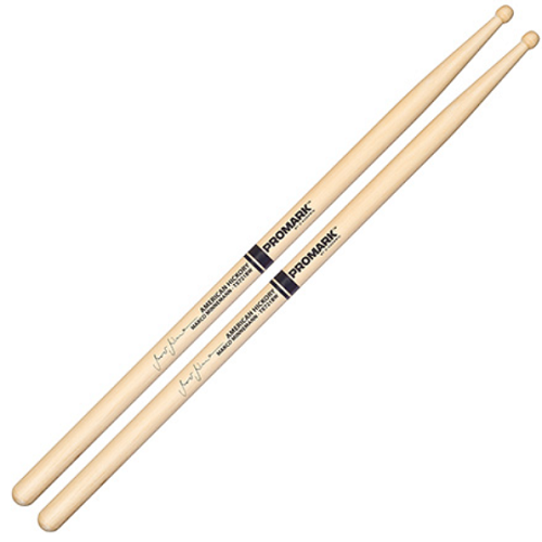Promark Hickory 721B Marco Minnemann Wood Tip Drum Set Sticks - Poppa's Music
