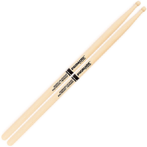 Promark Hickory 5A Pro-Round Wood Tip Drum Set Sticks - Poppa's Music