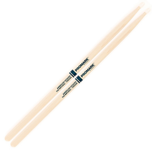 Promark Hickory 5A the Natural Nylon Tip Drum Set Sticks - Poppa's Music