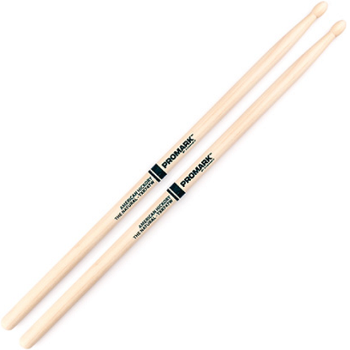 Promark Hickory 747 the Natural Wood Tip Drum Set Sticks - Poppa's Music