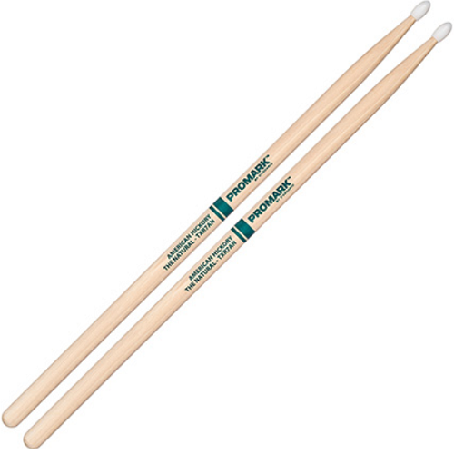 Promark Hickory 7A the Natural Nylon Tip Drum Set Sticks - Poppa's Music