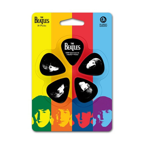 D'addario Planet Waves Meet the Beatles Guitar Picks - 10 Pack - Poppa's Music