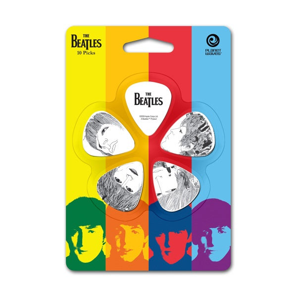D'addario Planet Waves Beatles Revolver Guitar Picks - 10-PACK - Poppa's Music