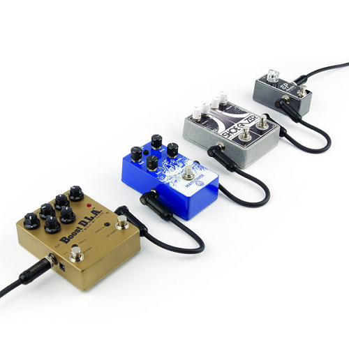 D'Addario American Stage 1/4" Patch Cable, 6 inches - PW-AMSPRR-105 - Poppa's Music