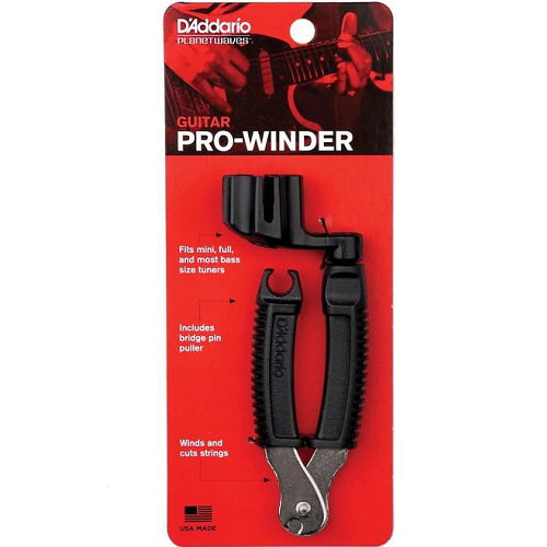 D'addario Planet Waves Guitar Pro-Winder - String Winder and Cutter - DP0002 - Poppa's Music