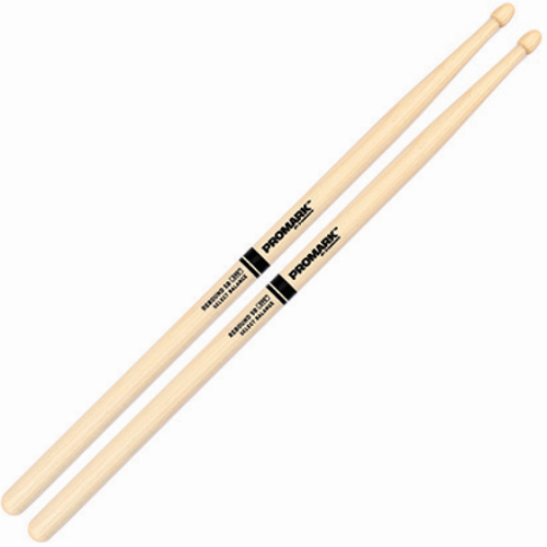 Promark Rebound 5B .595" Hickory Acorn Wood Tip Drum Set Sticks - Poppa's Music
