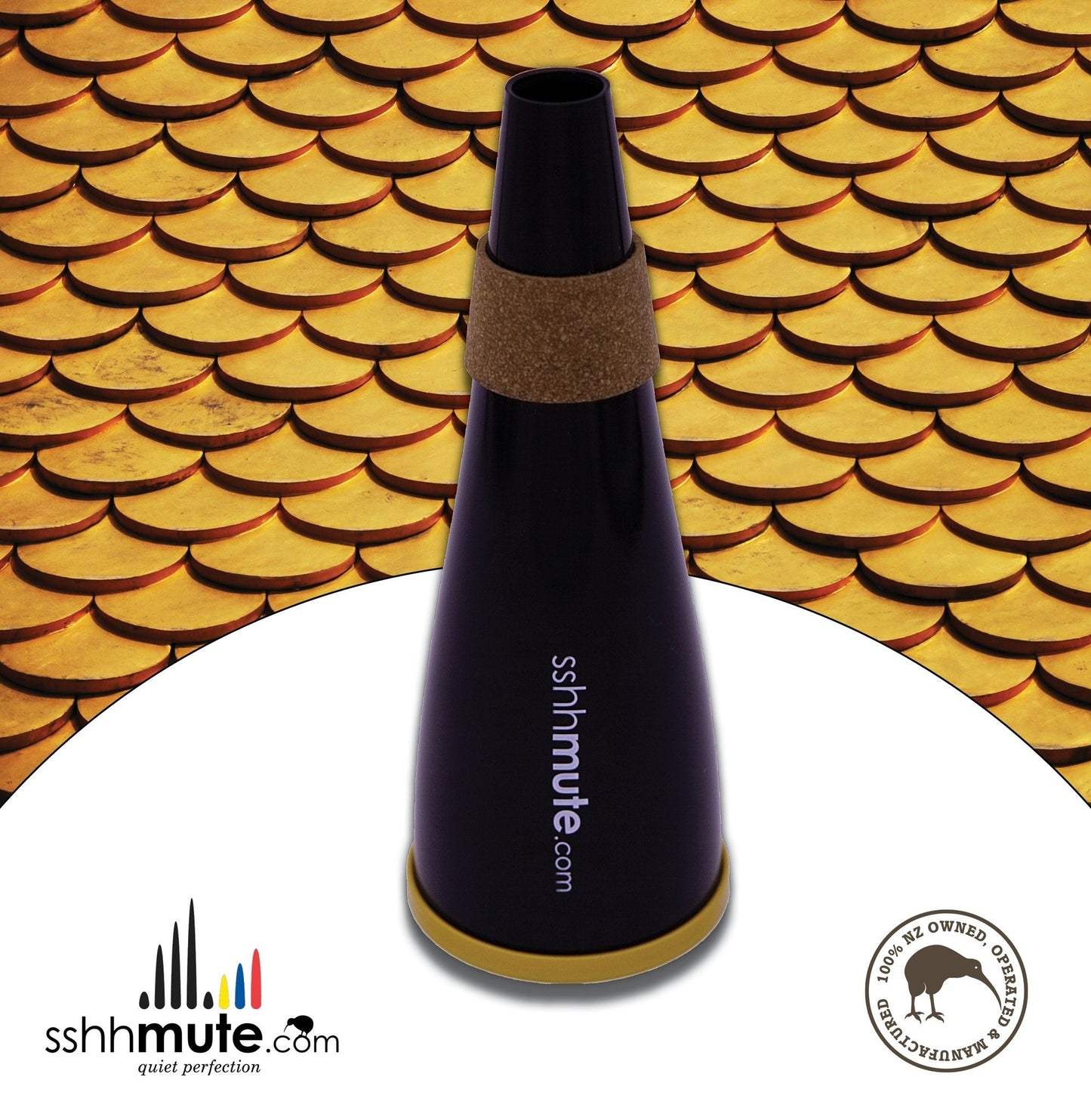 sshhmute for Trumpet / Cornet Whisper Mute - Poppa's Music