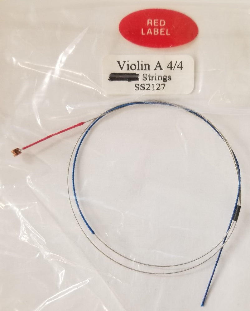 Super Sensitive Red Label Violin A 4/4 Medium Gauge String - SS2127 - Poppa's Music