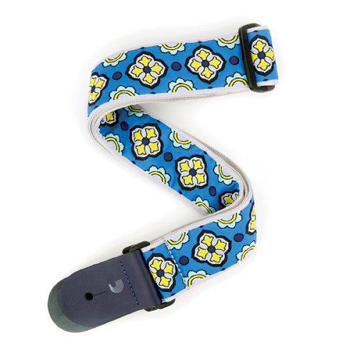 D'addario Planet Waves Latin Tile Art Woven Guitar Strap - Premium Guitar Strap from D'addario - Just $22.99! Shop now at Poppa's Music