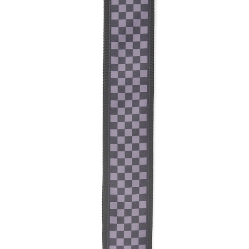 D'addario Planet Waves Checkerboard - Take It to Black Woven Guitar Strap - Poppa's Music