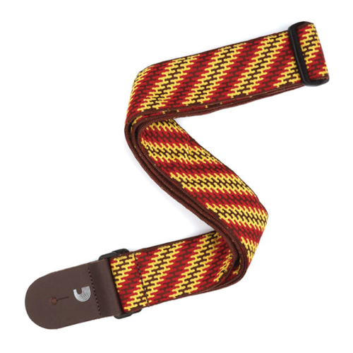 D'addario Planet Waves Diagonal Monterey Woven Guitar Strap - Poppa's Music