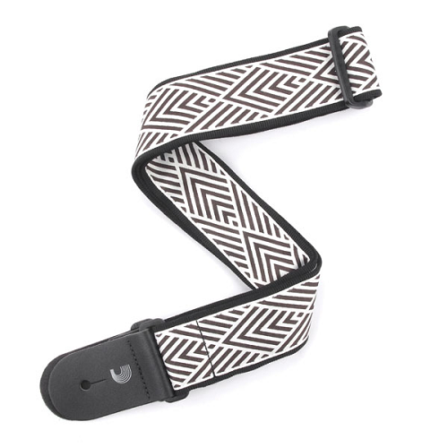 D'addario Planet Waves African Geometrics Woven Guitar Strap - Poppa's Music