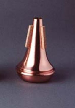 Tom Crown Piccolo Trumpet All Copper Straight Mute - Poppa's Music