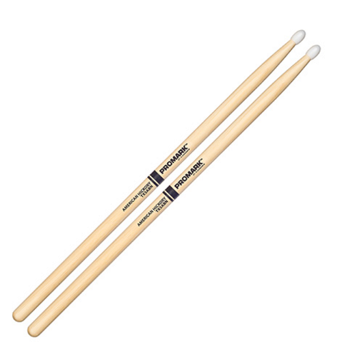 Promark Hickory 5Ab Nylon Tip Drum Set Sticks - Poppa's Music