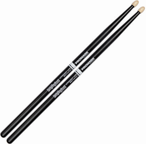 Promark Mike Portnoy Activegrip 420X Hickory Oval Wood Tip Drum Set Sticks - Poppa's Music