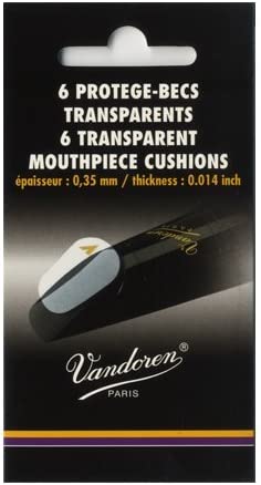 Vandoren Clear Mouthpiece Cushions - XVMC6 - Poppa's Music