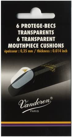 Vandoren Clear Mouthpiece Cushions - XVMC6 - Poppa's Music 