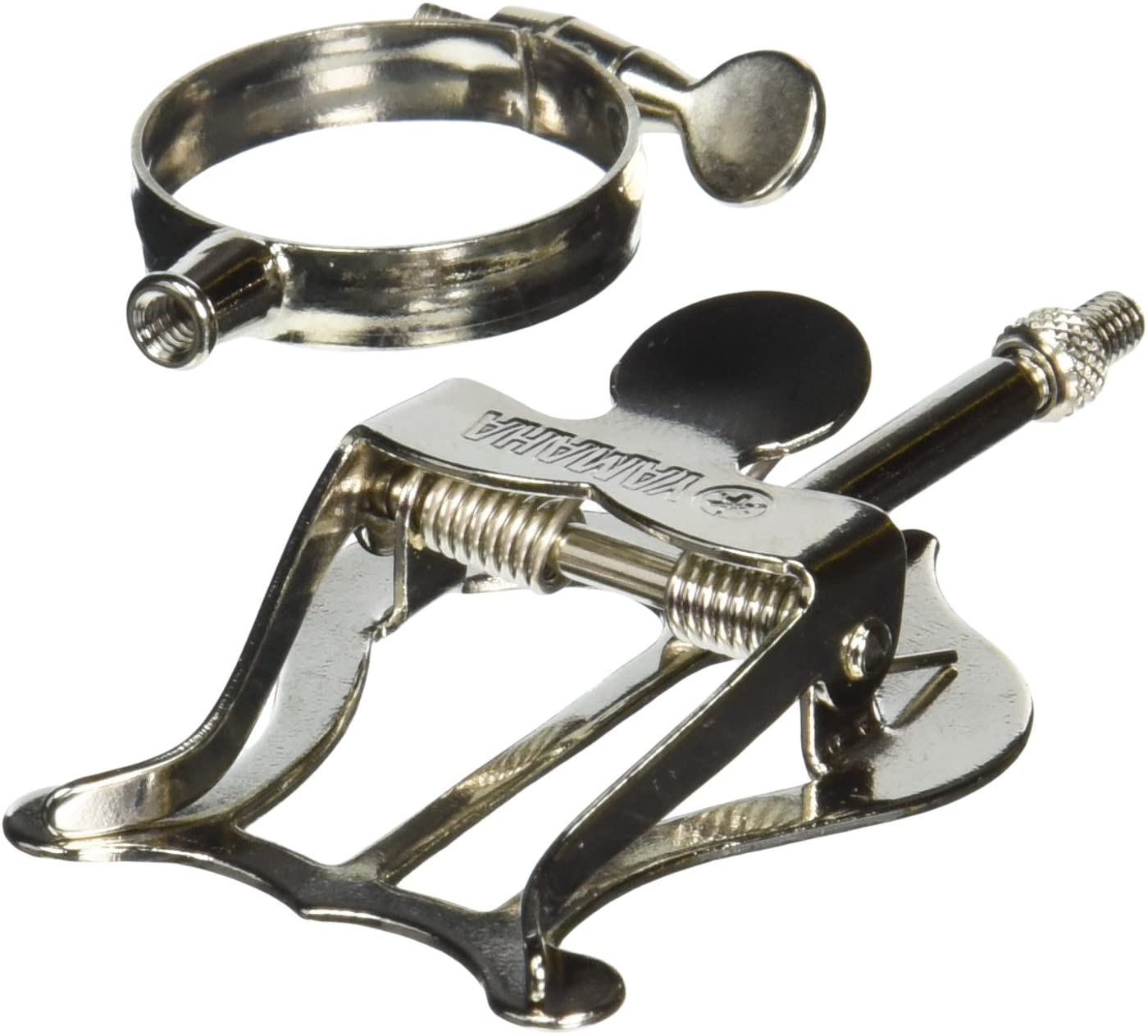 Yamaha Nickel-Plated Lyre - with Ring for Bb Clarinet YAC-1520N - Poppa's Music
