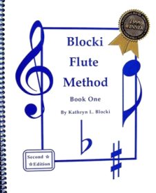 Blocki Pedagogical Flute Bk 1 Students Manual - Poppa's Music