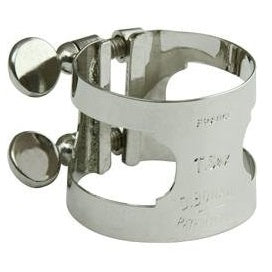 Bonade Inverted Tenor Sax Silver Plated Ligature Model 2255US - Poppa's Music