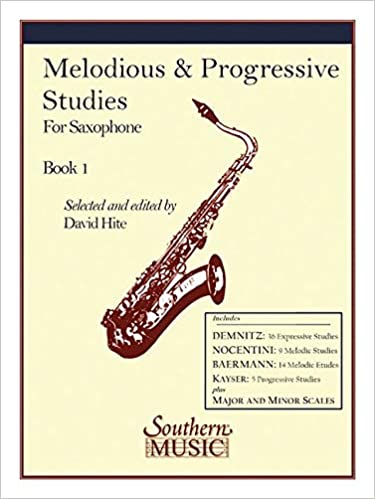 Forty Technical and Melodious Studies for Saxophone Book 1-B220 - Poppa's Music