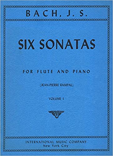 IMC BOOK - SIX SONATAS - BACH - IMC #1986 - Poppa's Music