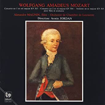 Mozart Flute Concertos - Alex Magnin - Poppa's Music