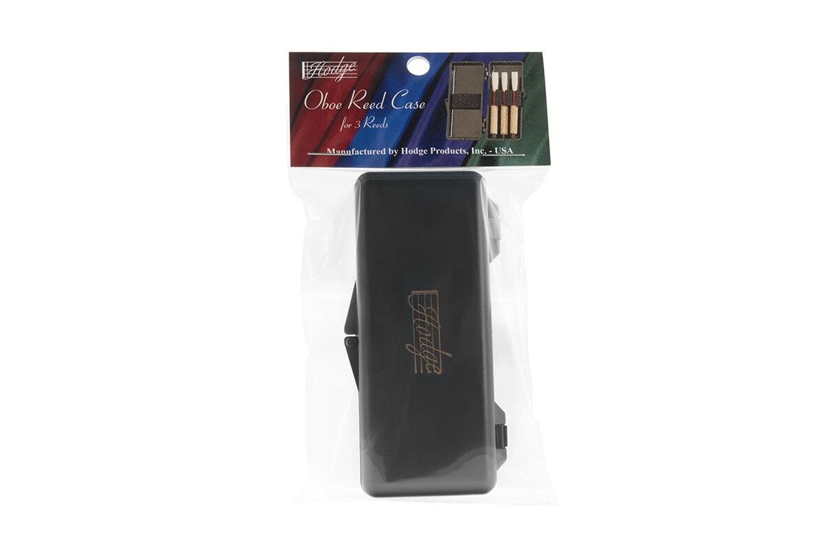 Hodge Plastic Oboe Reed Case - 3 Reeds - Poppa's Music