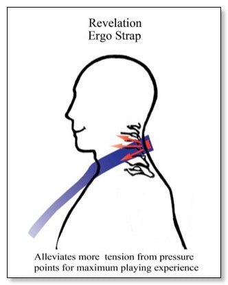 HollywoodWinds Revelation Ergo Saxophone Strap - Poppa's Music