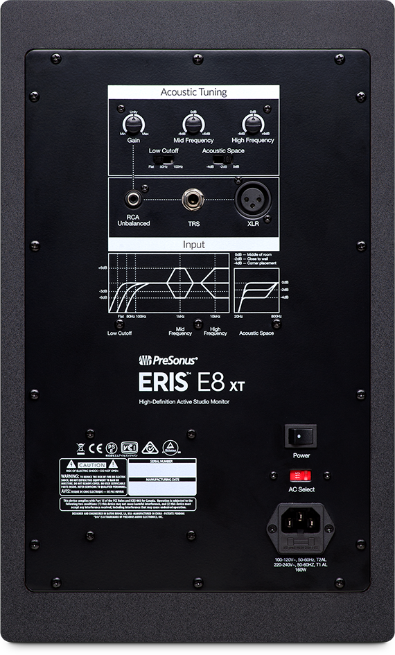 PreSonus Eris E8 XT Studio Monitor - Poppa's Music